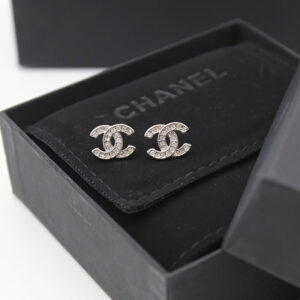 CHANEL Gold Plated Earrings