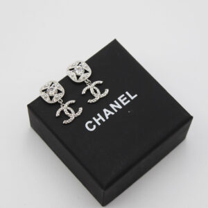 CHANEL Gold Plated Earrings