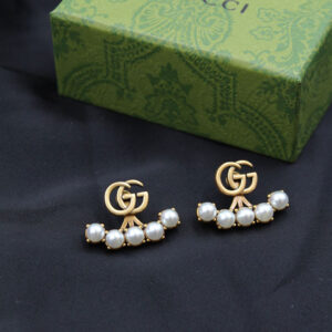 Gucci gold plated earrings