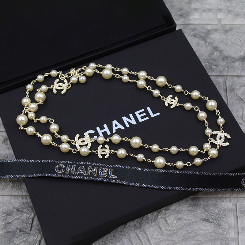 Timeless Wonder High End Glass Pearl Long Necklace for Women Designer  Jewelry Gift Goth Trendy Top Japan Mix Versatile 5254 - AliExpress